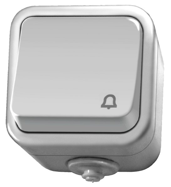 Łącznik zwierny "dzwonek" BIAŁY ŁNH-6D/00 DELFINA OSPEL ŁNH-6D/00/OSP 5907577408831 OSPEL