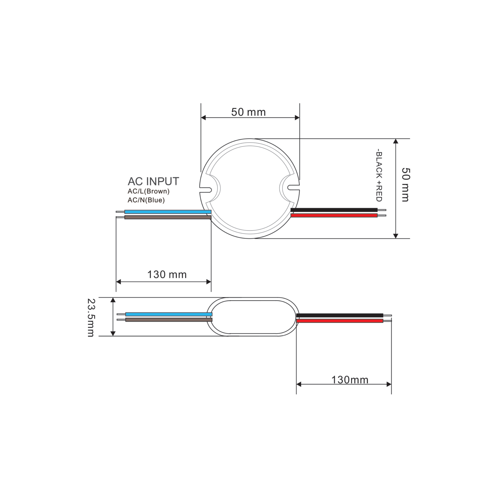PB038879 ZASILACZ OKRĄGŁY 50mm / 12V / IP20 / 2,5A / 30W PB038879/POL 5908293938879