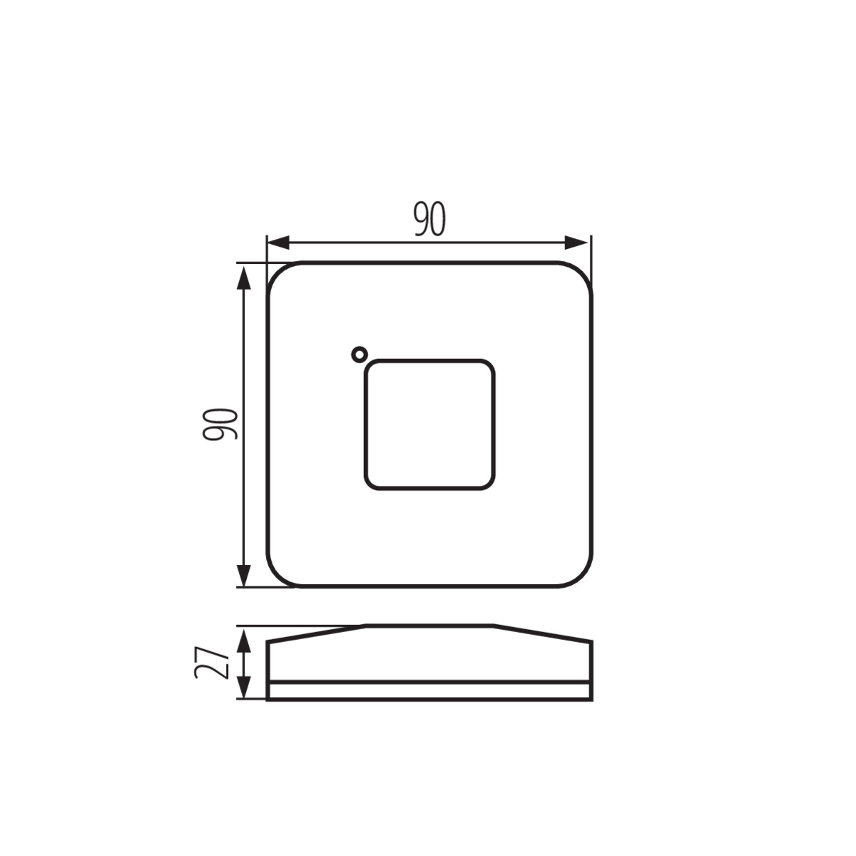 CZUJNIK RUCHU SQMOTION-B 37361 KANLUX 37361/KAN 5905339373618
