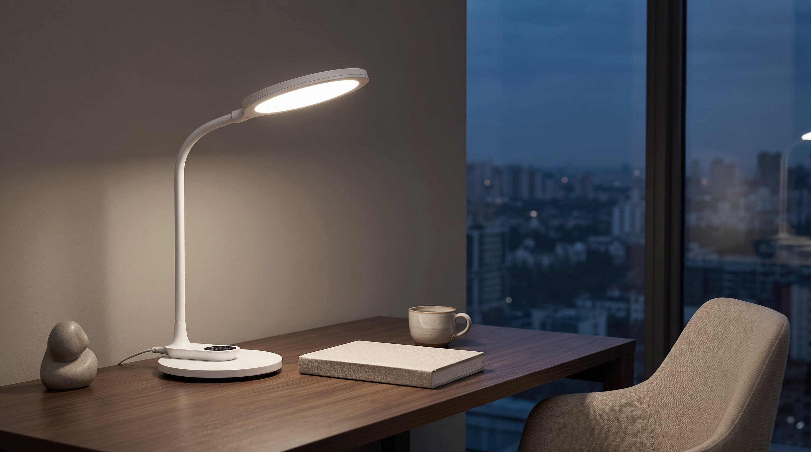 Lampka biurkowa Biała K-BL1153 KAJA K-BL1153 BIAŁY//KAJ 5901425523813
