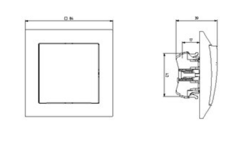 Łącznik schodowy ZŁOTY METALIK ŁP-3Y/m/28, 16AX250~, IP-20, zaciski bezgwintowe, IMPRESJA OSPEL ŁP-3Y/m/28/OSP 5907577440107