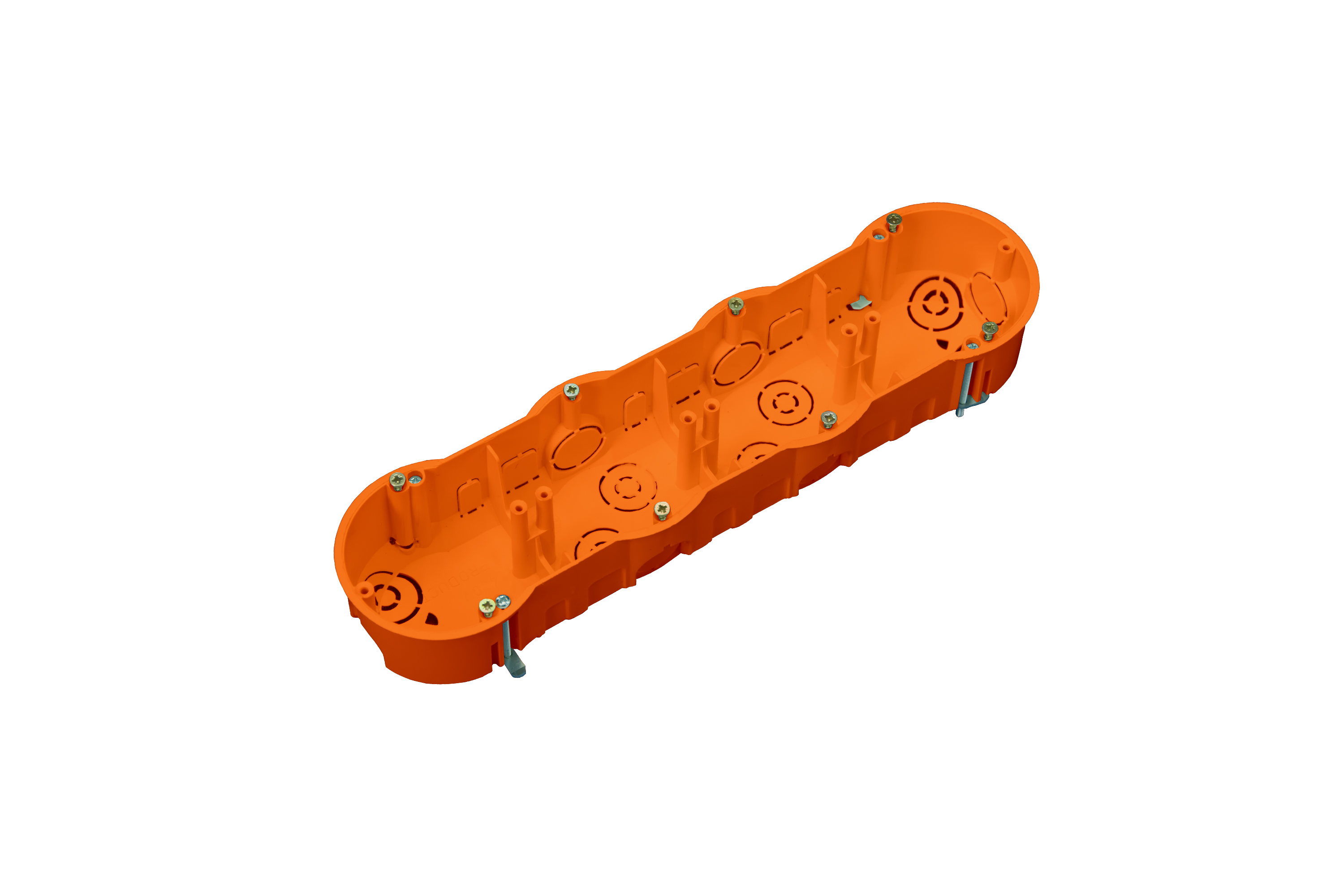 Puszka końcowa 60 poczwórna do płyt gipsowych A.0047P PAWBOL A.0047P/PAW 5908289626070 PAWBOL SPÓŁKA AKCYJN