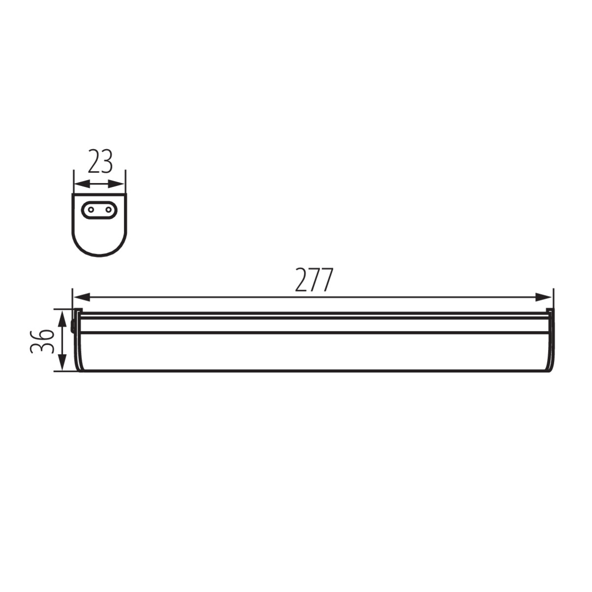 Oprawa podszafkowa MERA LED 5W NW OPRAWA LED, 29210, KANLUX 29210/KAN 5905339292100