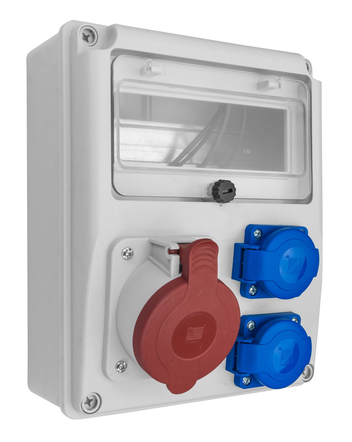 Rozdzielnica R-BOX 240 8S 1x32/5, 2x230V puste okno PAWBOL B.1802/PAW 5901350827499 PAWBOL SPÓŁKA AKCYJN