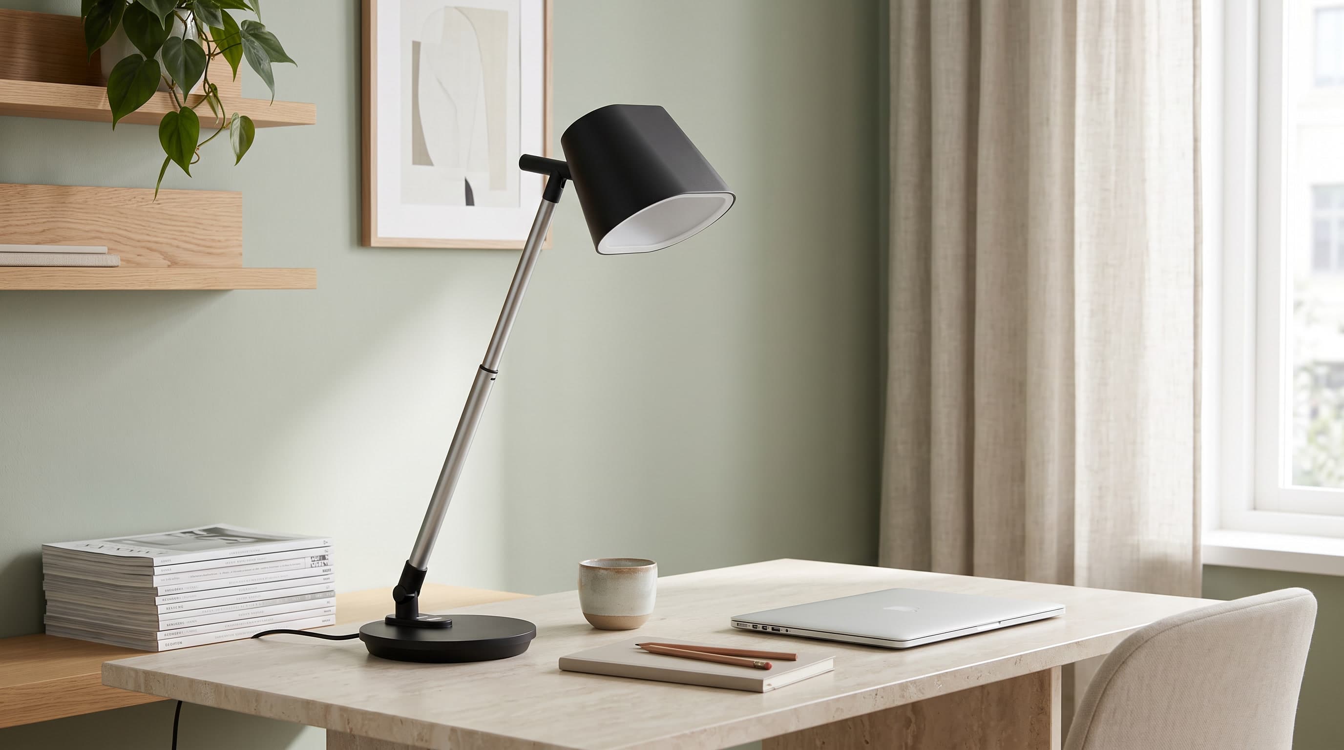 Lampka biurkowa LED K-BL1527 CZARNA, BOLEK K-BL1527 CZARNY/KAJ 5901425523691