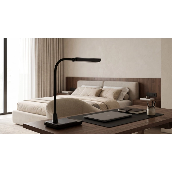 Lampka biurkowa IKA K-BL1027 CZARNY KAJA K-BL1027 CZARNY/KAJ 5901425517195