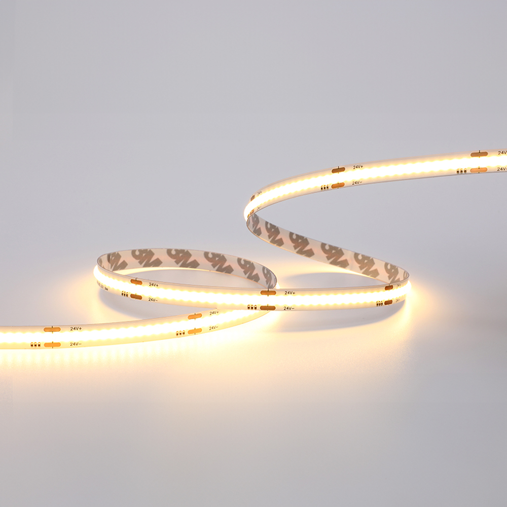TAŚMA LED NEXTEC PA046232 24V COB 8W, 320 LED IP20 3000K, dł. 5m, szer.8mm POLTRONIC PA046232/POL 5908293946232