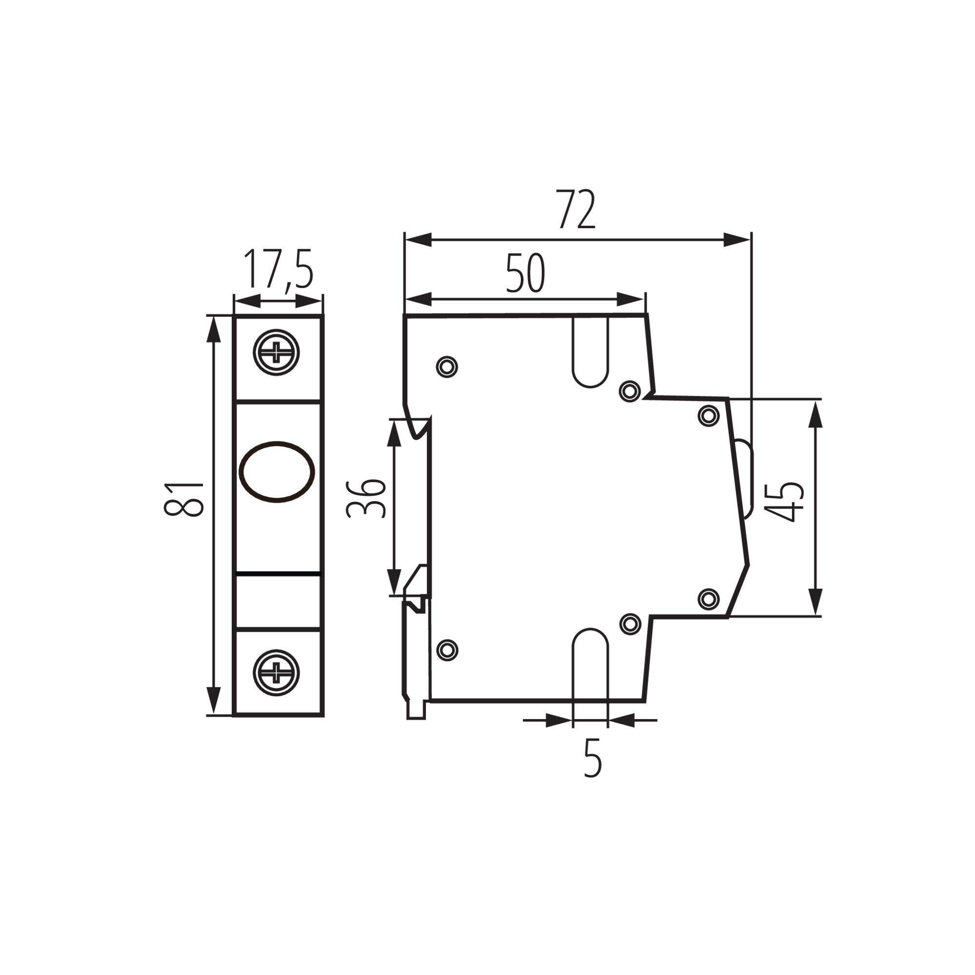 Kontrolka świetlna LED KLI-Y, 23322, KANLUX 23322/KAN 5905339233226 