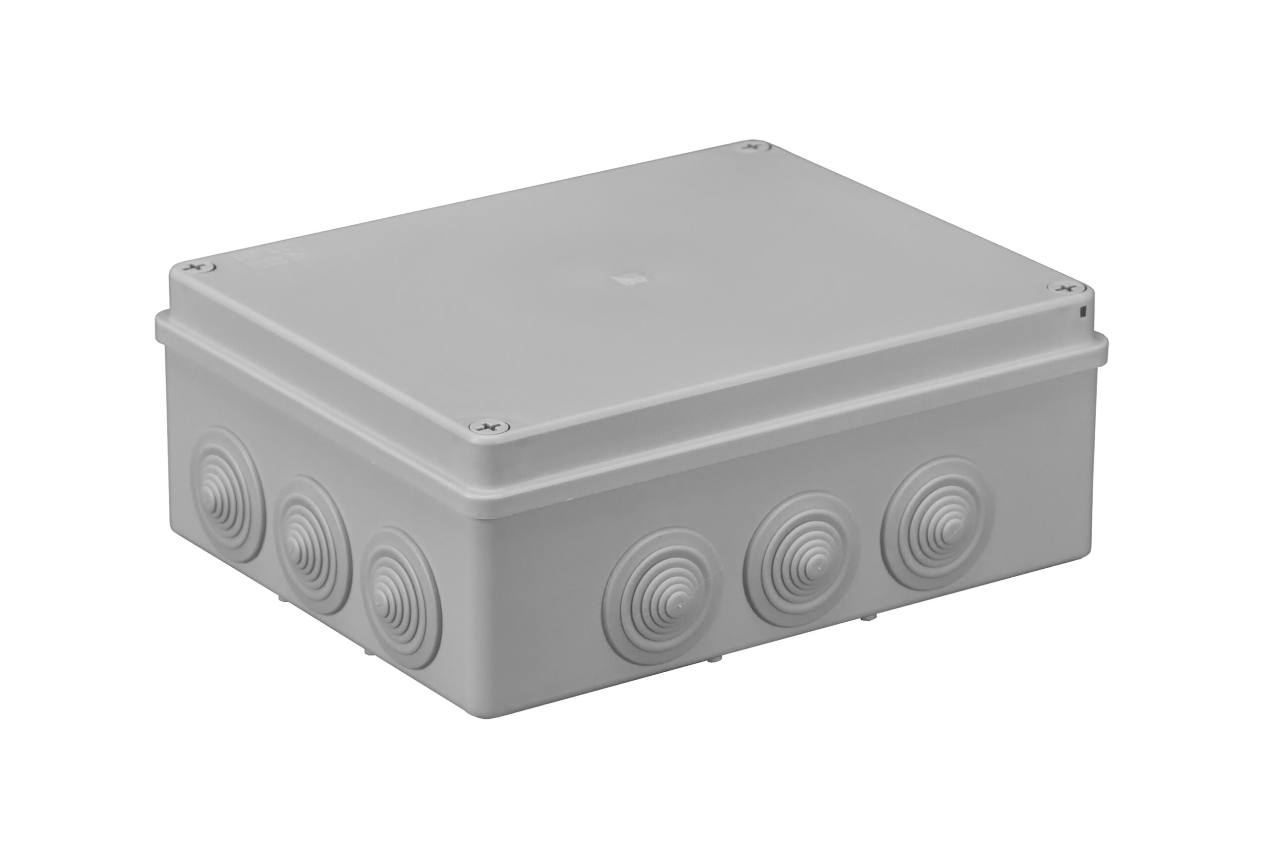 Puszka hermetyczna natynk. 240x190x90 dłIP65  bezhalogenowa, szara S-BOX 506 PAWBOL S-BOX 506/PAW 5907484330553 PAWBOL SPÓŁKA AKCYJN