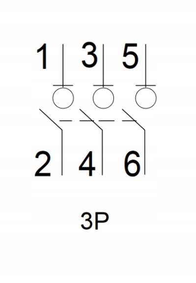 Rozłącznik izolacyjny NOARK Ex9I125 3P 63A szer. 3 moduły, 3-bieg NOARK 100876/NOA 8592765008770