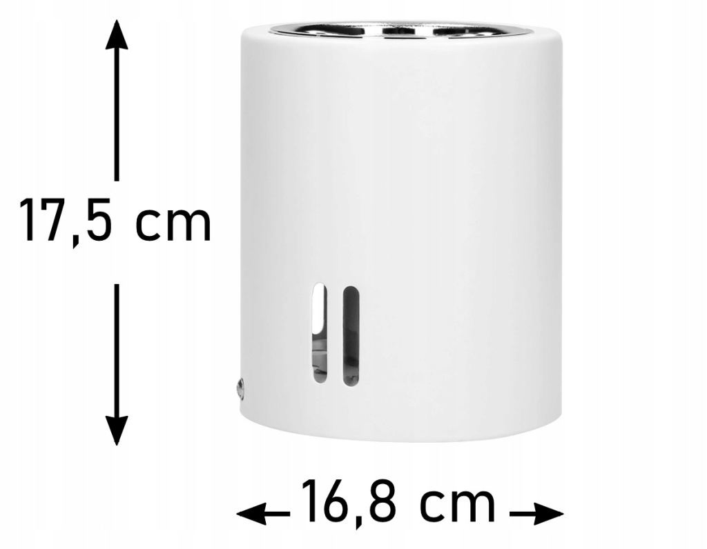 Oprawa sufitowa lampa TUBA KORIN 16, max60W, E27, biała ORNO OR-OD-6181WE27/ORN 5908254805219