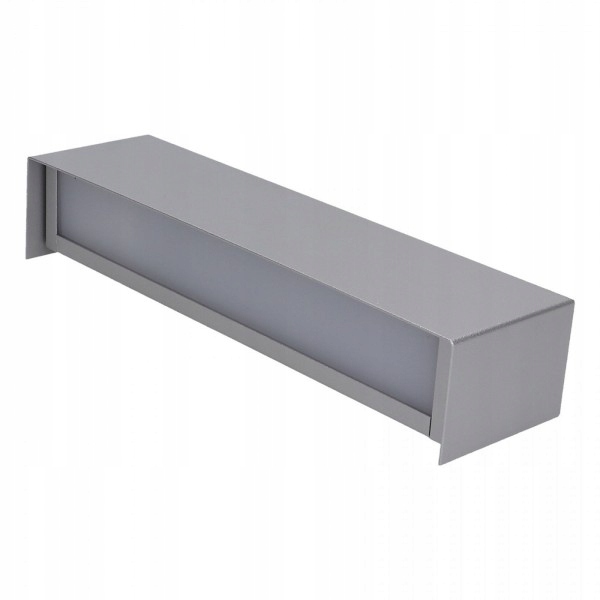 OPRAWA OŚWIETLENIOWA ŚCIENNA KINKIET STRAIGHT WALL SILVER XS 6354 NOWODVORSKI 6354/NOW 5903139635493 NOWODVORSKI LIGHTING