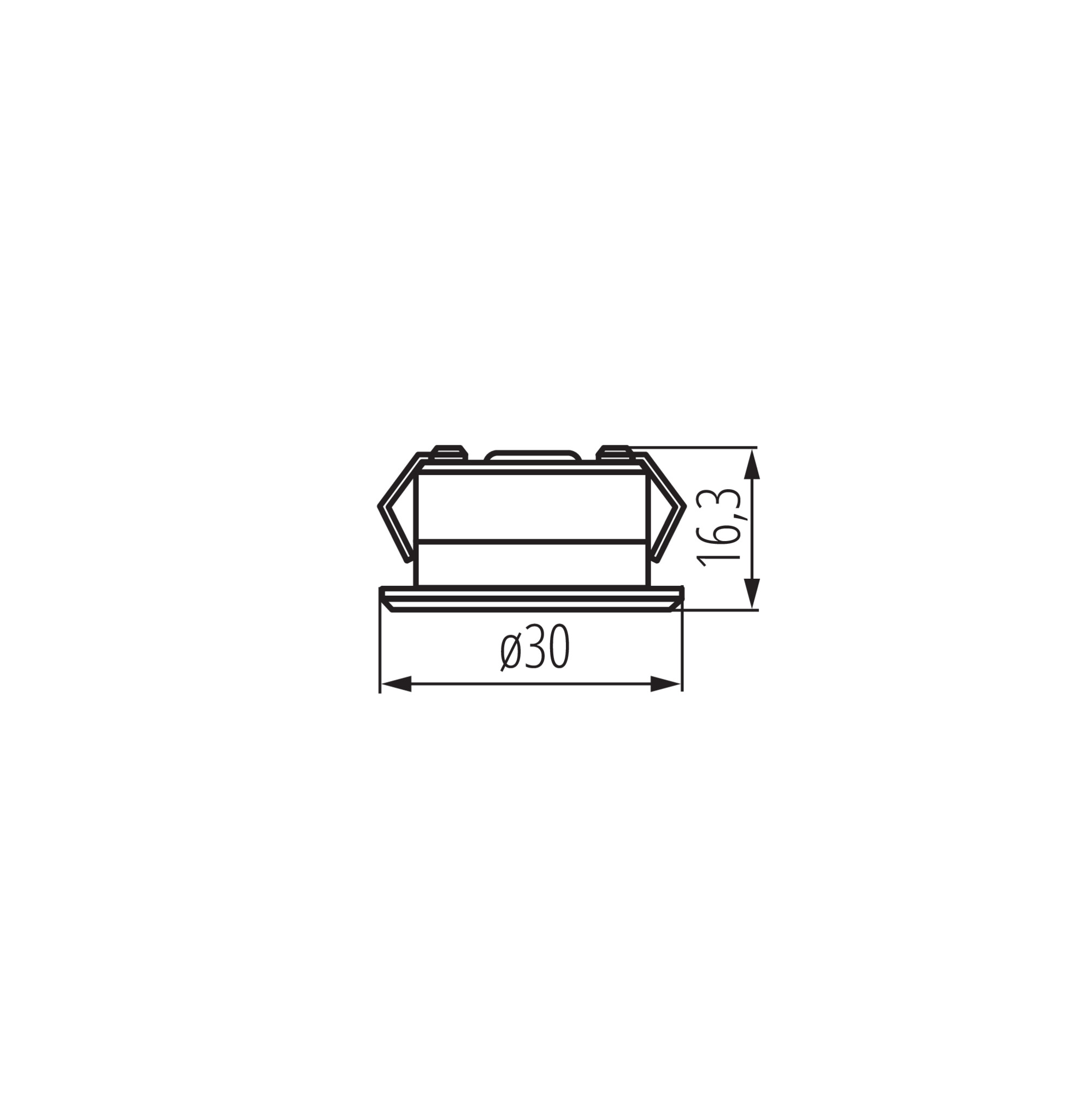 OPRAWA SUFITOWA LED IMBER NW 23527 KANLUX 23527/KAN 5905339235275