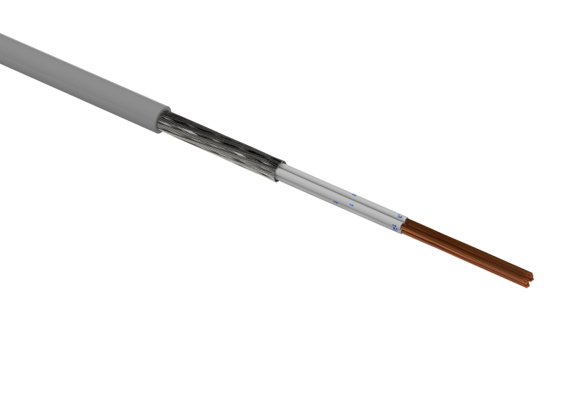 Przewód sterowniczy LiYCYnr 4x1,00 300/300V, KAB10001999, ZAMEL KAB10001999/ZAM 5903669441274