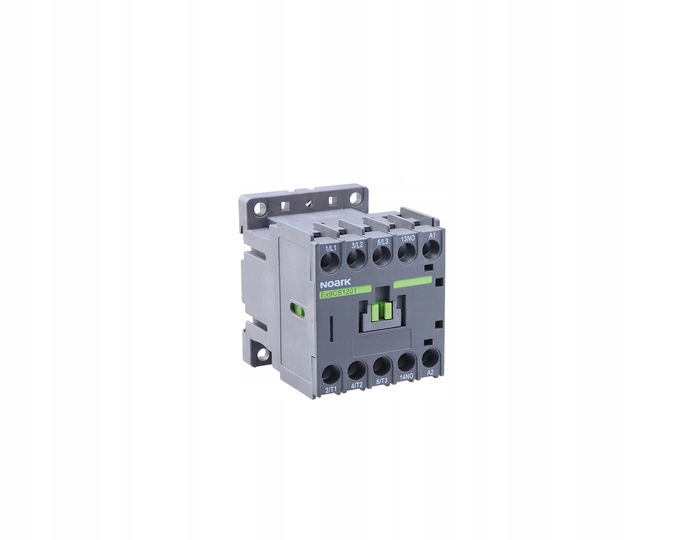Stycznik miniaturowy Ex9CS09 01 3P 230V 3-bieg., 9A, 4kW AC-3, nap. cewki 230 V AC, 1 NC wbud. styk pomoc. NOARK 101008/NOA 8592765010094 NOARK ELECTRIC