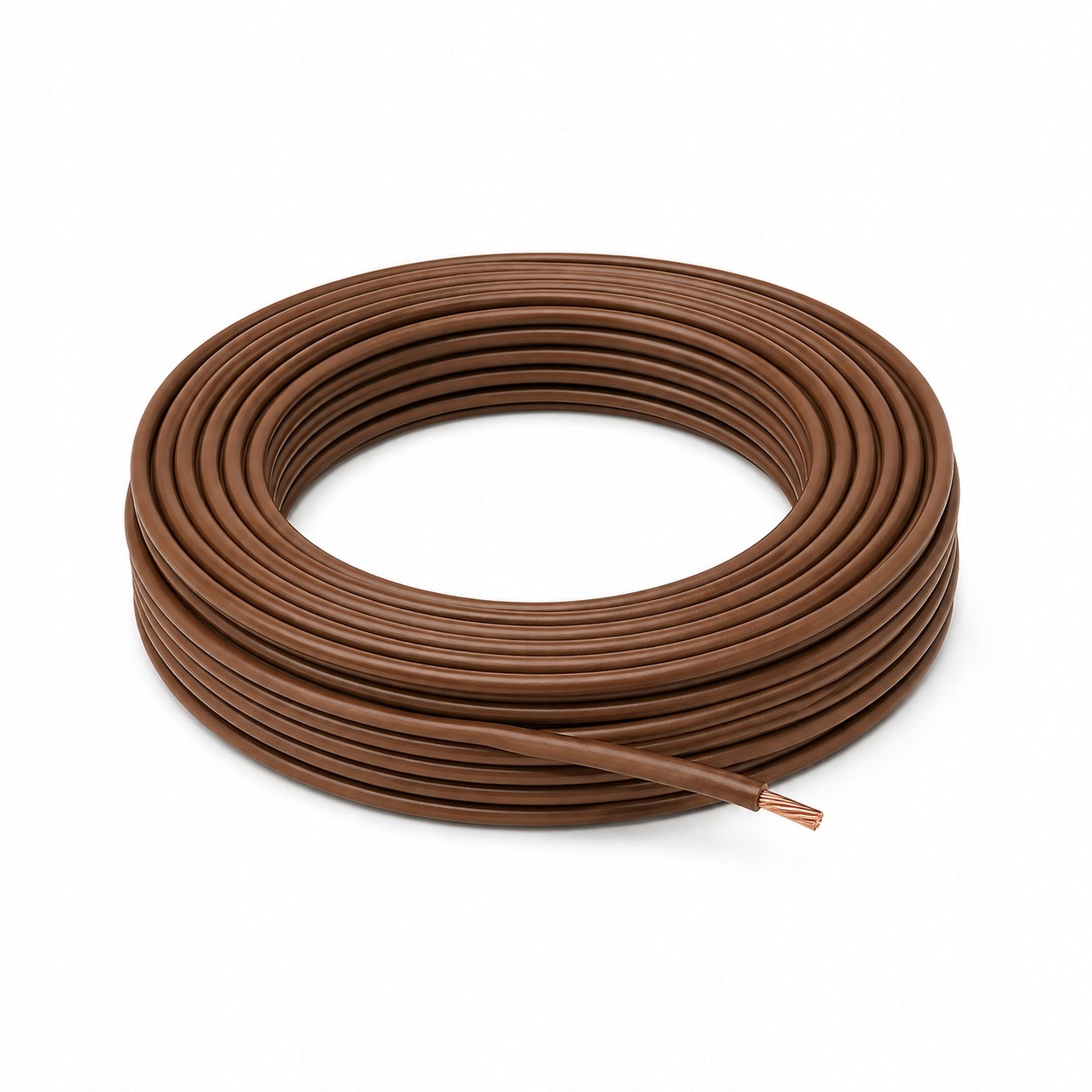 Przewód instalacyjny H05V-K 1x0,75 brązowy LINKA ELPAR 300/500V 5901854403823/ELP 5901854403823 Elpar