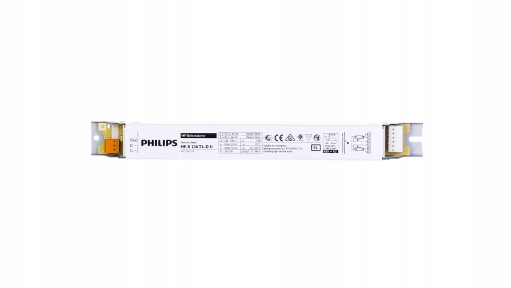 Statecznik elektroniczny HF-S 218/236 TL-D II 220-240V PHILIPS 872790090553300/PHP 8727900905533 PHILIPS LIGHTING