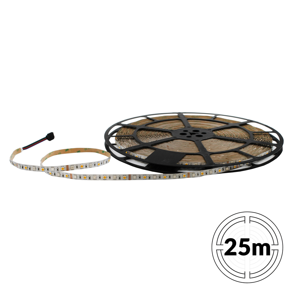 TAŚMA LED NEXTEC ST PA034260, 12V 5050 14,4W, IP20 RGB + 6200K dł.25m, szer.10mm POLTRONIC PA034260/POL 5908293934260 POLTRONIC S.A.