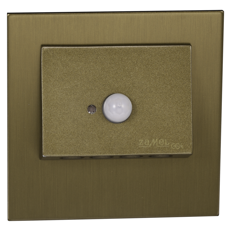 OPRAWA SCHODOWA LED NAVI PT 14V DC CZUJNIK ZLO BIAŁA ZIMNA TYP: 11-212-41, ZAMEL LED11121241/ZAM 5903669039846 ZAMEL
