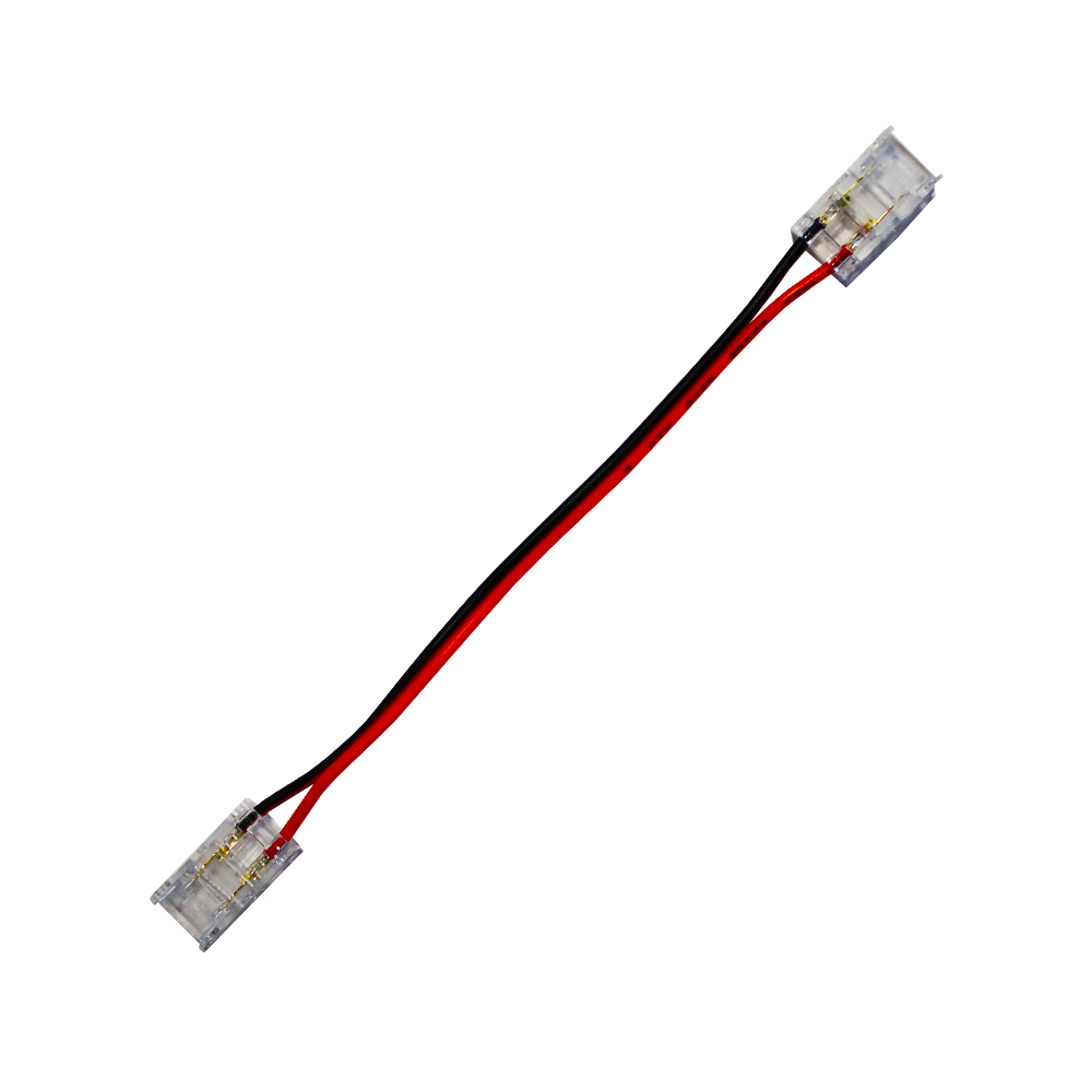 SZYBKOZŁĄCZKA DO TAŚM LED SC 2PIN COB/SMD IP20 PCB 8MM TAŚMA PRZEWÓD 10cm TAŚMA 2074, PG042074, POLTRONIC PG042074/POL 5908293942074 POLTRONIC S.A.