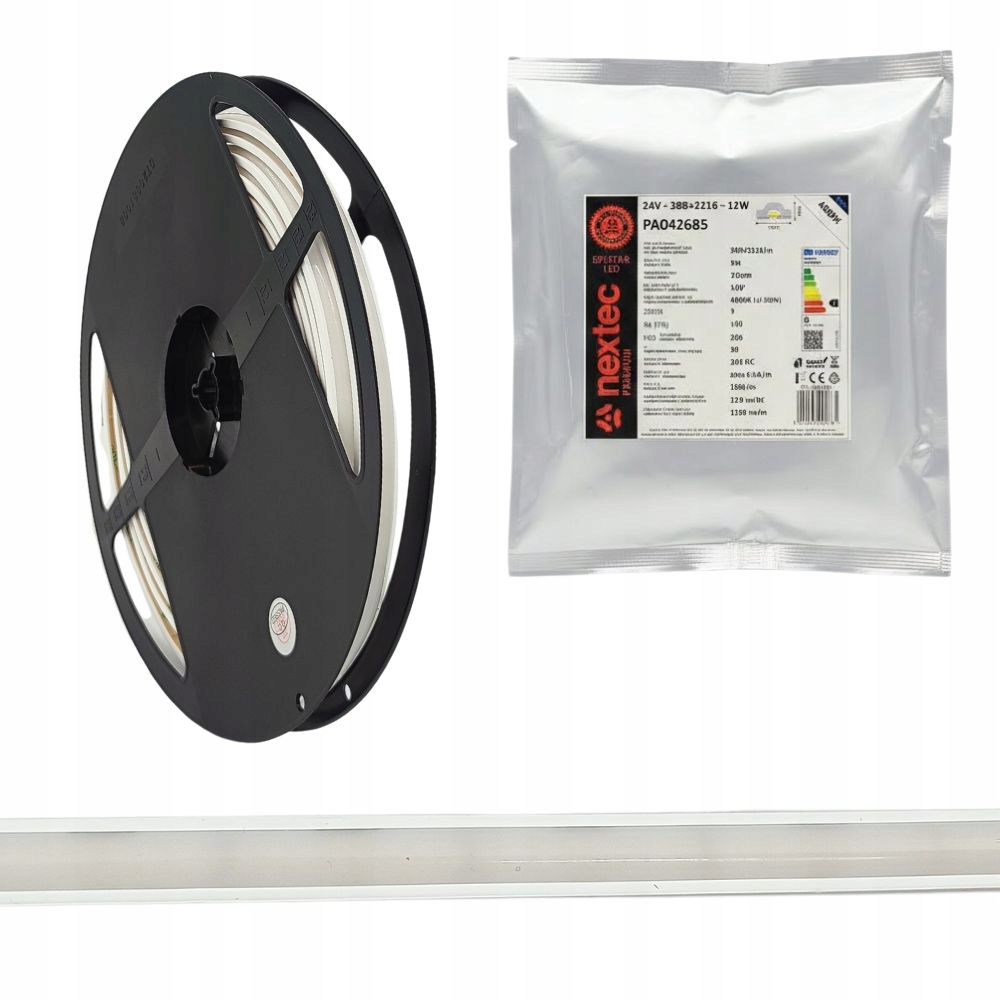 TAŚMA LED NEON EX PA042685 24V IP67 4000K dł.5m, szer.10mm PA042685/POL 5908293942685