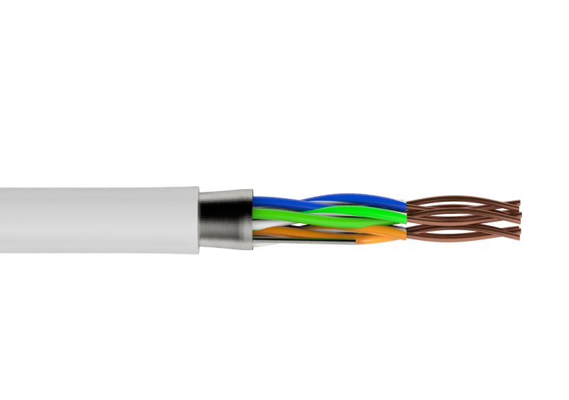 Kabel telekomunikacyjny, stacyjny YTKSYekw 7x2x0,50 Biały KAB10000690 ZAMEL KAB10000690/ZAM 5901181010244 ZAMEL