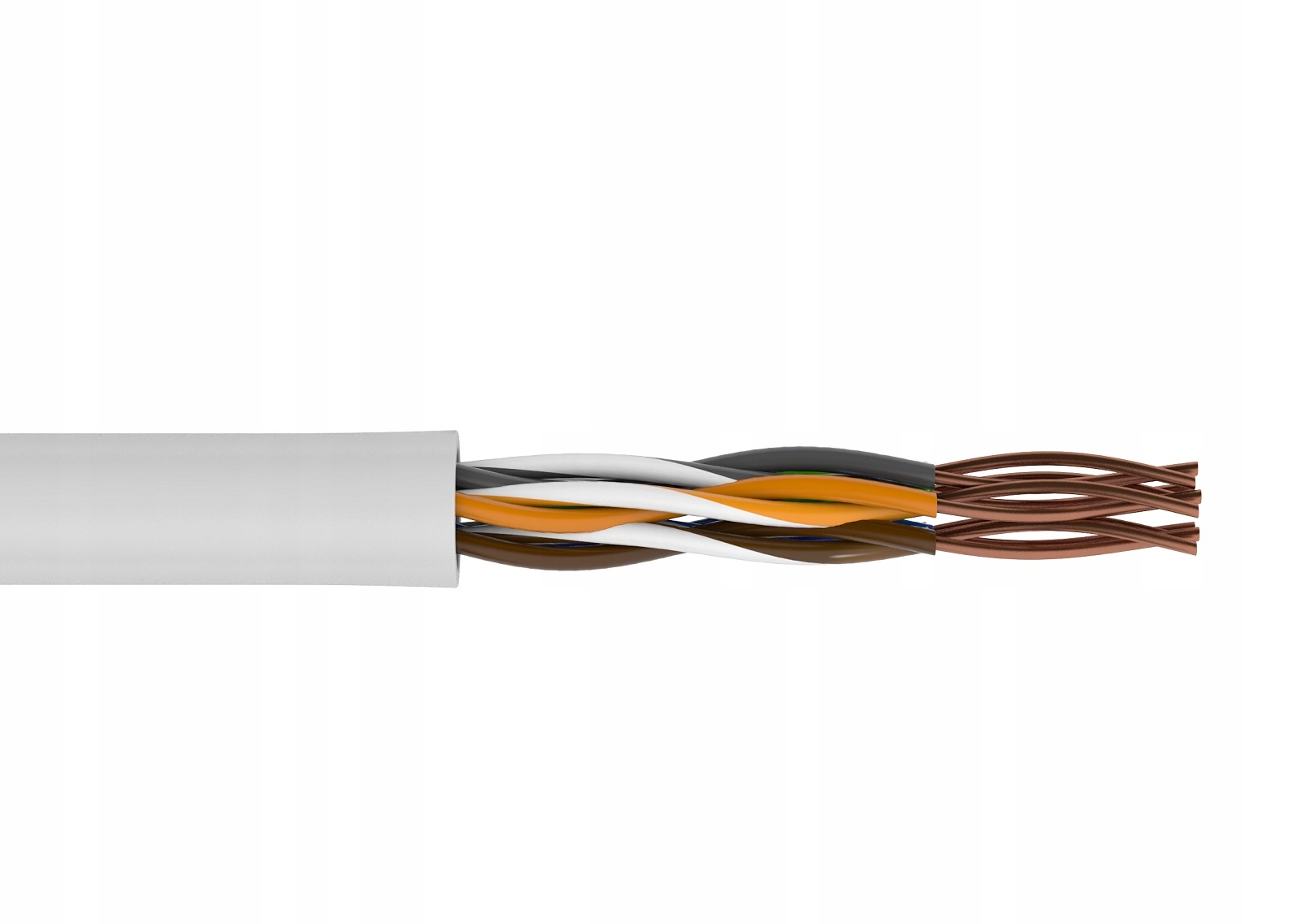 Kabel telekomunikacyjny, stacyjny YTKSY 10x2x0,50 Biały KAB10000657 ZAMEL KAB10000657/ZAM 5901181009330 ZAMEL