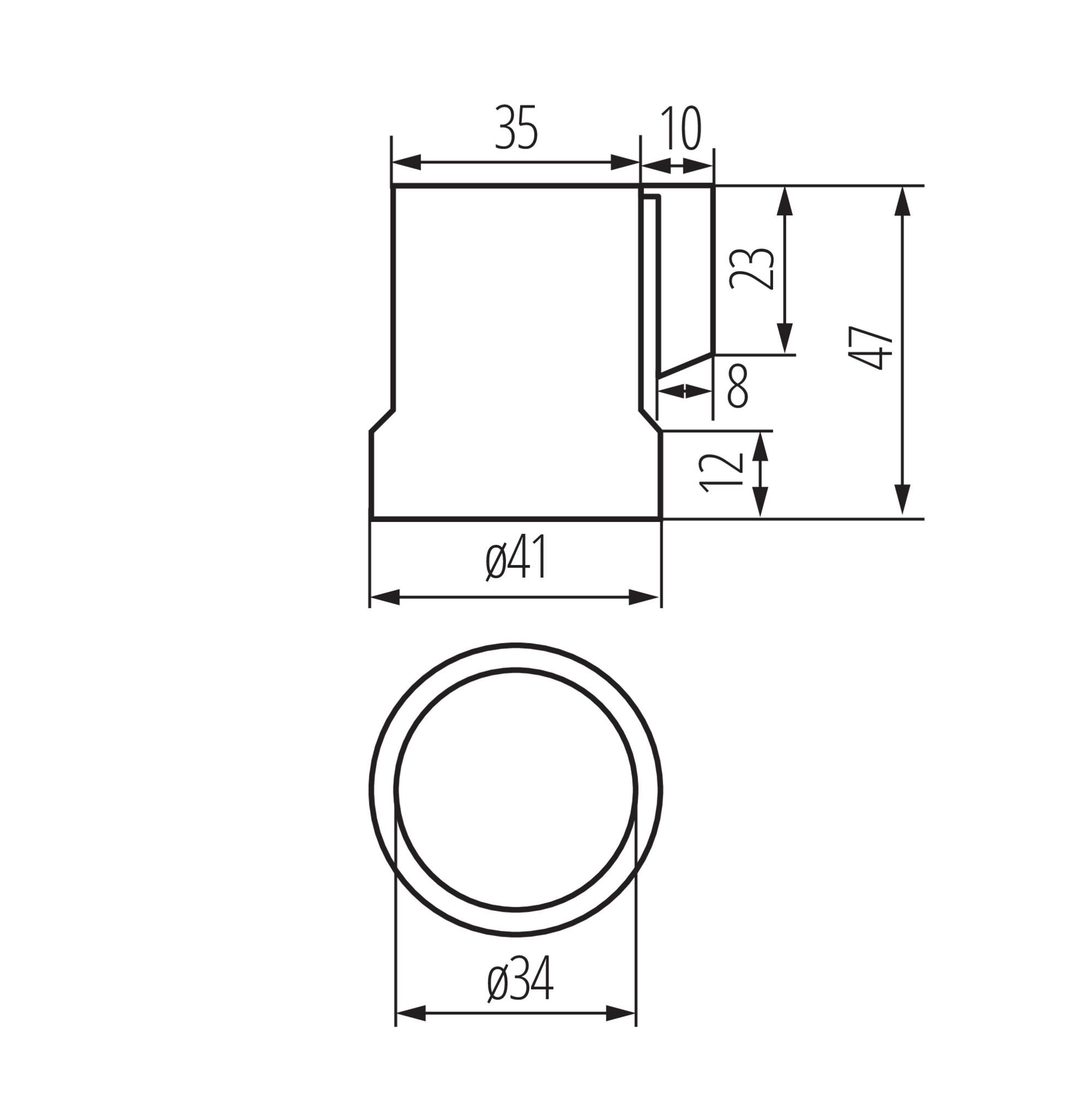 Oprawka ceramiczna HLDR-E27-F KANLUX 2161/KAN 5905339021618