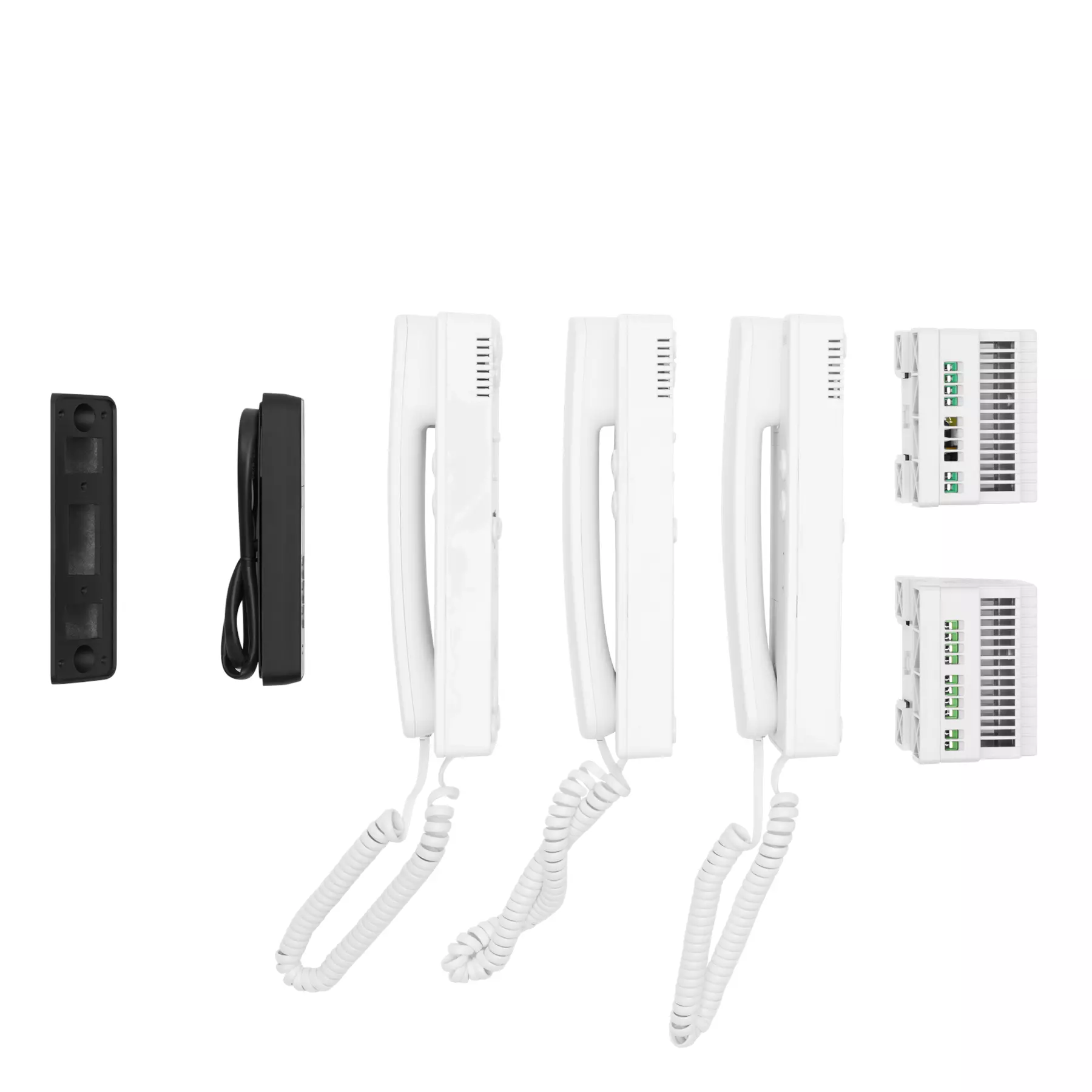 Domofon TRZYRODZINNY DWUŻYŁOWY SYSTEM AUDIO TYP:AS-103A, ENT10000476, ZAMEL ENT10000476/ZAM 5903669467700