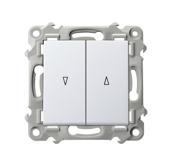 Łącznik żaluzjowy z blokadą mechaniczną BIAŁY ŁP-7ZB/m/00 zaciski bezgwintowe OSPEL ŁP-7ZB/m/00/OSP 5906729011677 OSPEL