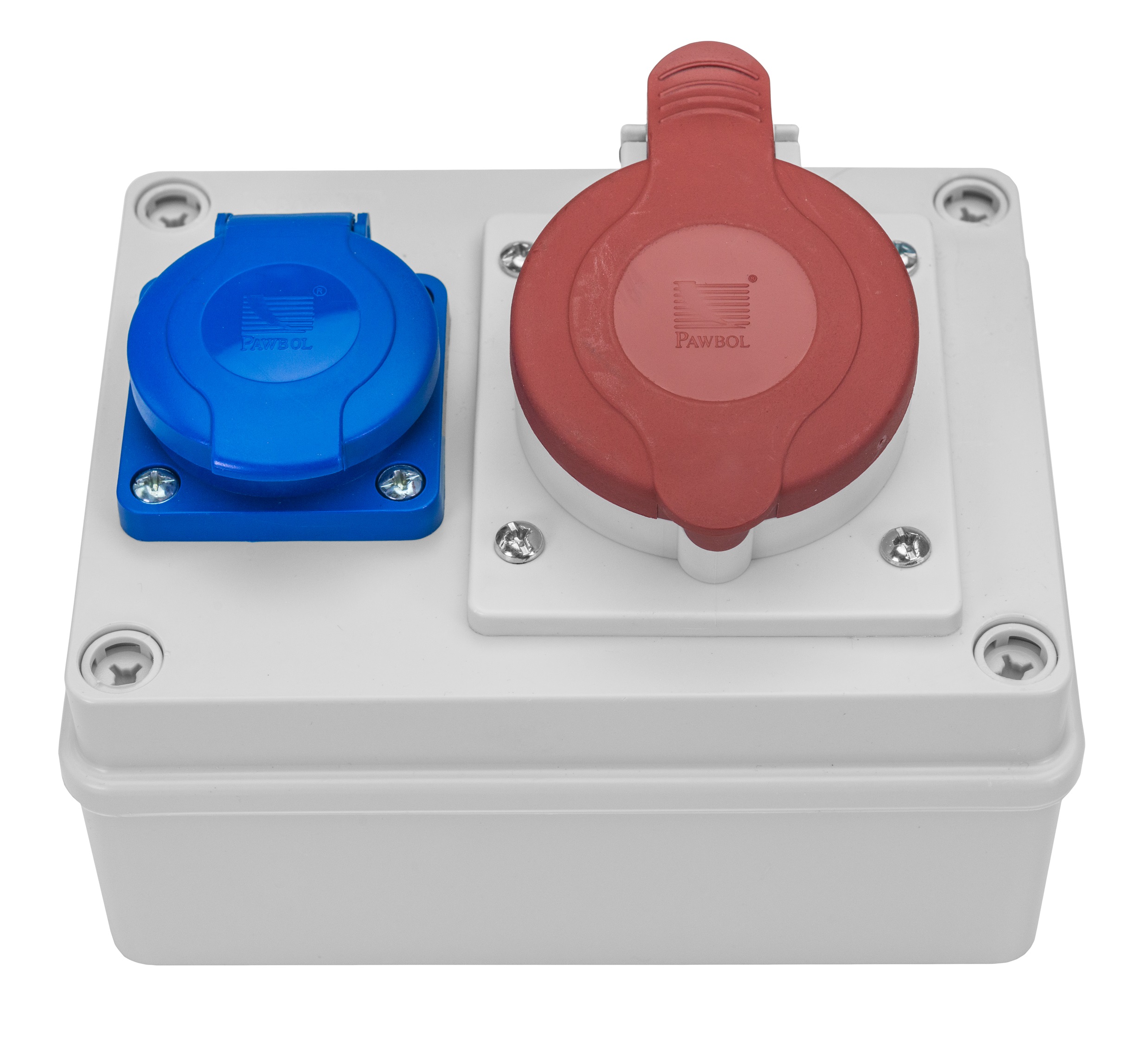 Rozdzielnica R-BOX 150,  1x16A/5p, 1x250V, B.1091, PAWBOL, rabat w koszyku B.1091/PAW 5907484338962 PAWBOL SPÓŁKA AKCYJN