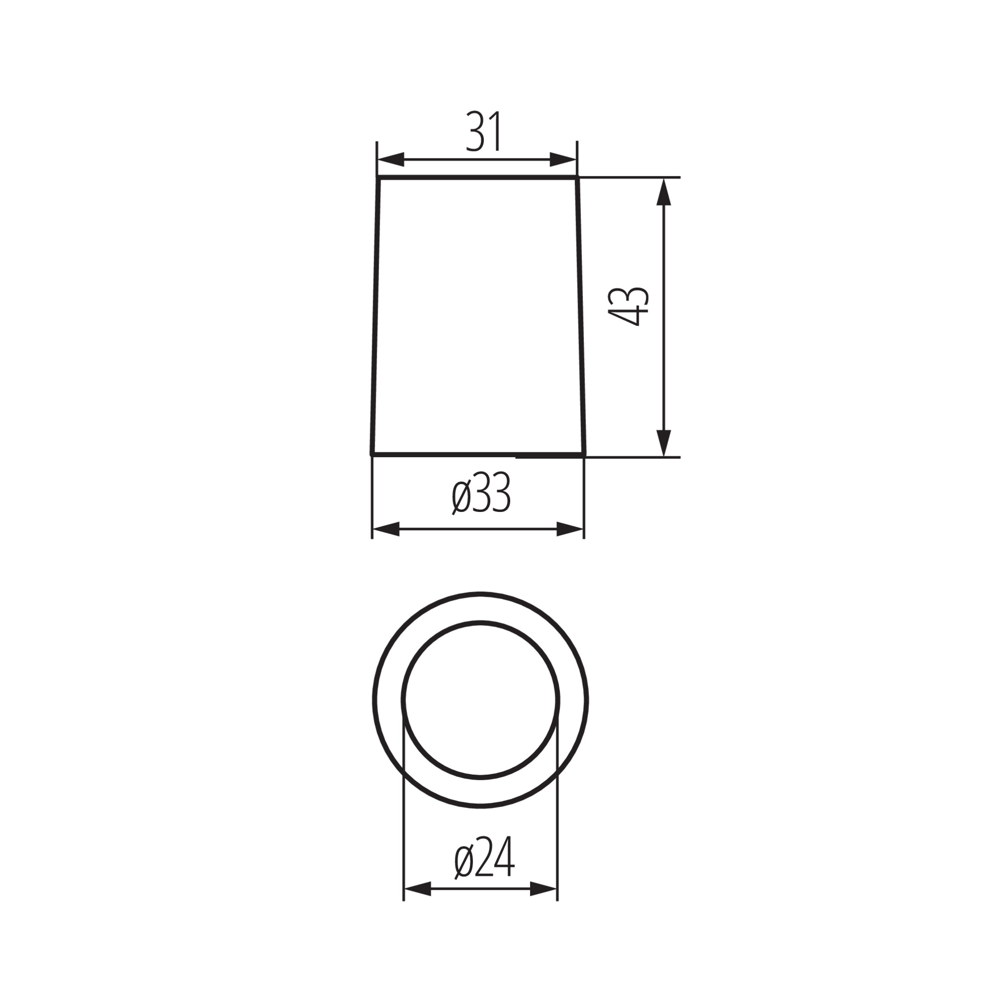 Oprawka ceramiczna HLDR-E14 KANLUX 2170/KAN 5905339021700