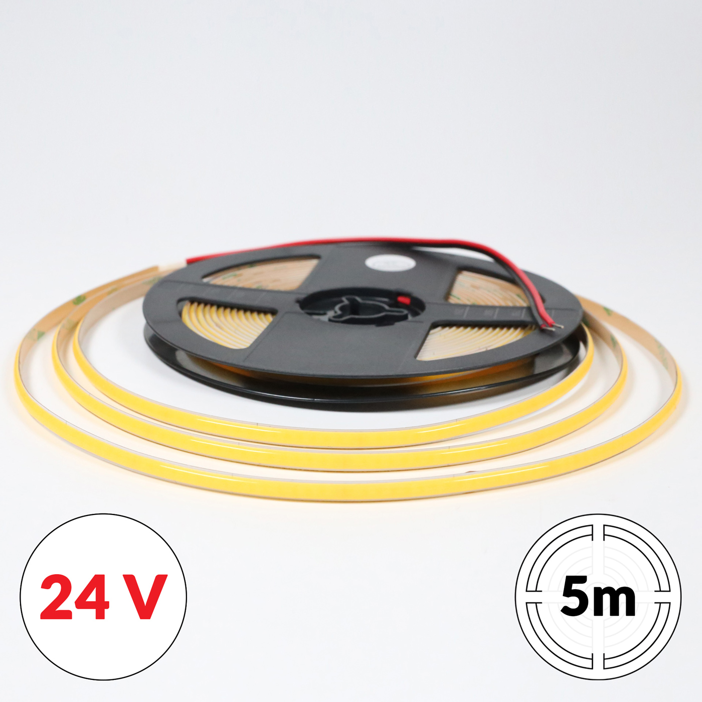TAŚMA LED NEXTEC PA038299 24V, COB 10W / 320 LED IP20 szer.5mm, dł. 5m POLTRONIC PA038299/POL 5908293938299 POLTRONIC S.A.