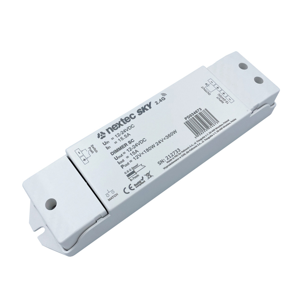 ODBIORNIK NEXTEC SKY SC / 12-24V / 15A, PD034673, POLTRONIC PD034673/POL 5908293934673 POLTRONIC S.A.