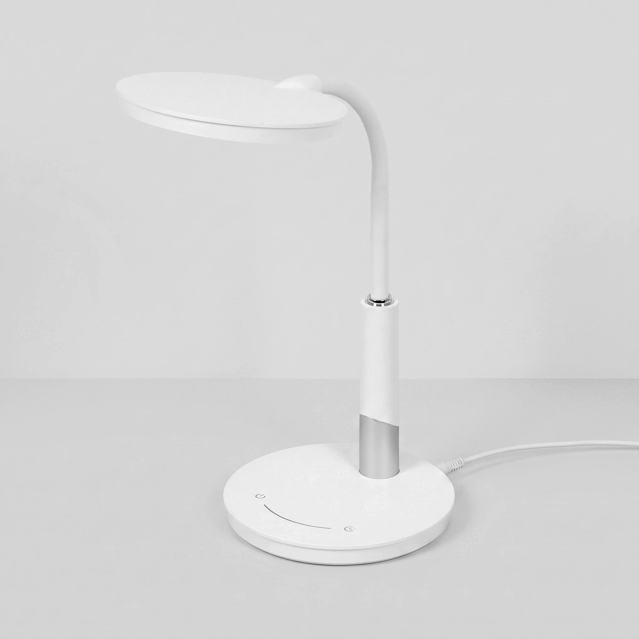 Biała lampka biurkowa, LED 10W, barwa neutralna K-BL1237 BIAŁY DINO K-BL1237 KAJA K-BL1237 BIAŁY/KAJ 5901425521611 KAJA ALFRED OLSZEWSK