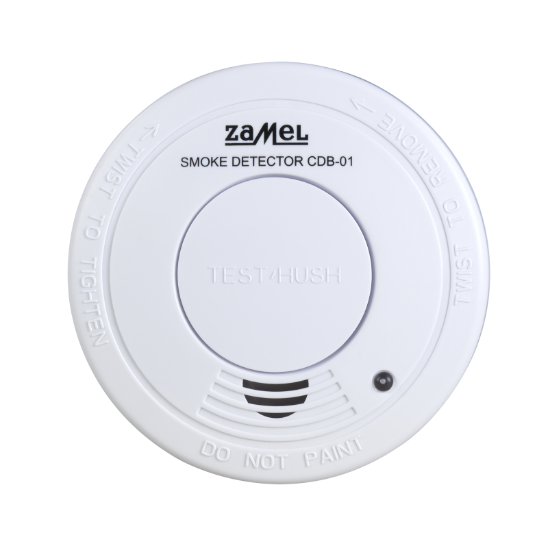 CZUJNIK DYMU BATERYJNY TYP: CDB-01, GAR10000055-WPL, ZAMEL GAR10000055-WPL/ZAM ZAMEL