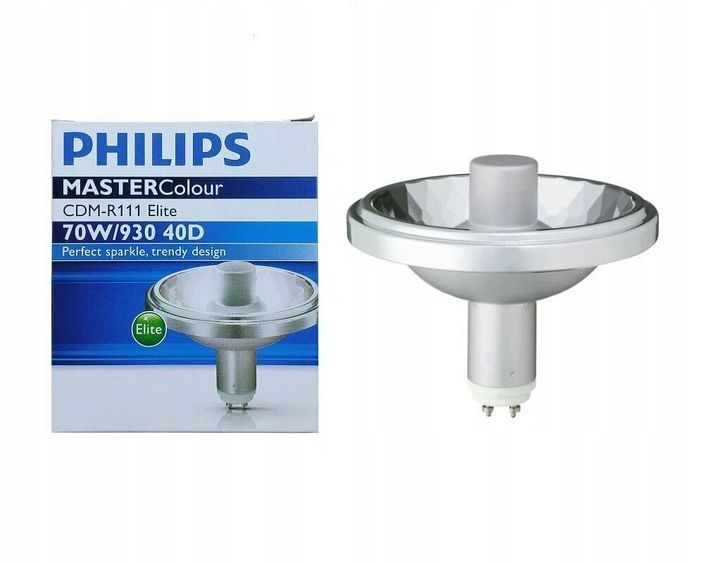 Lampa metahalogenkowa MASTERC CDM-R111 Elite 70W/930 GX8.5 40D PHILIPS 871829168978200/PHP 8718291689782
