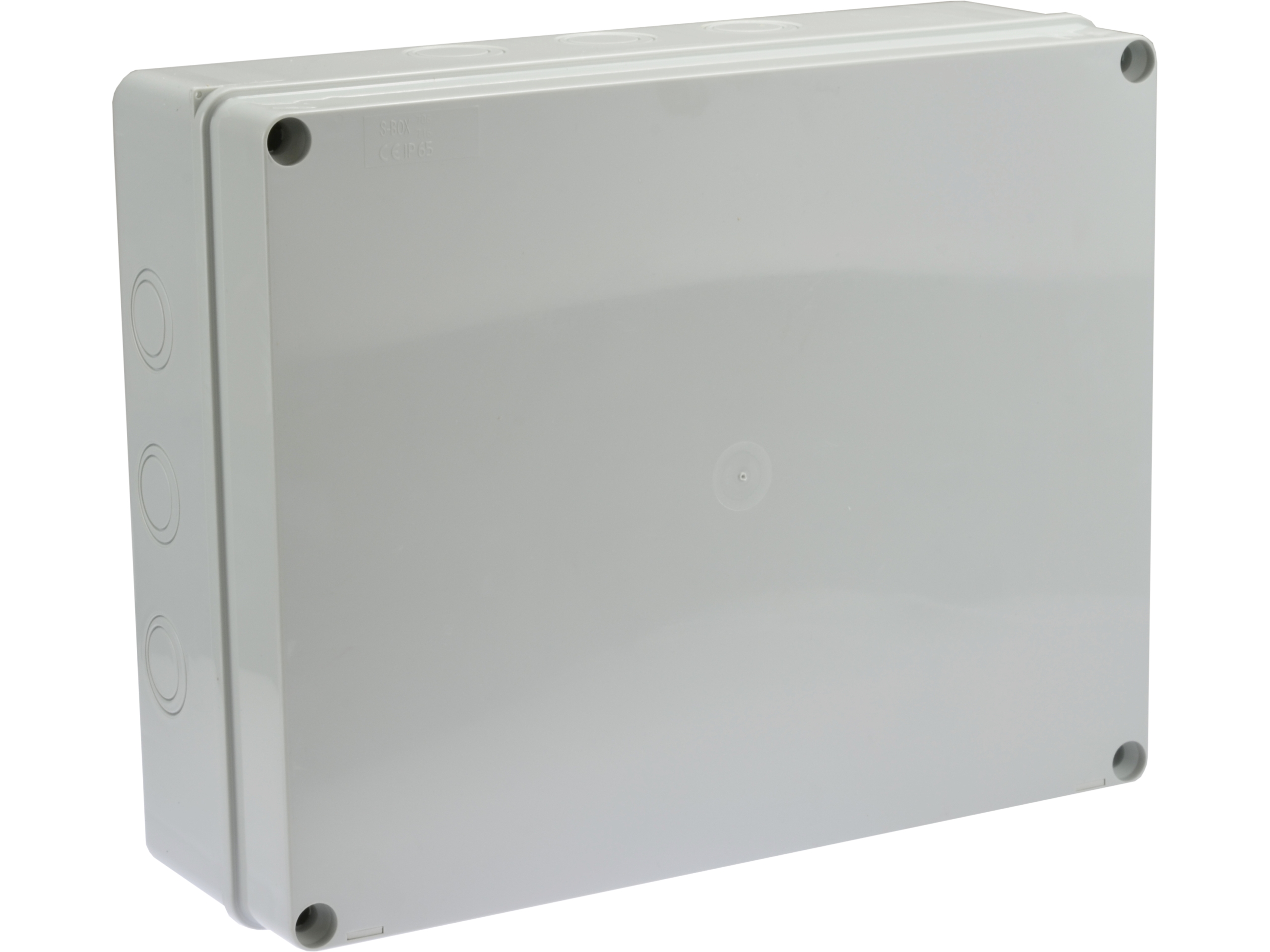 Puszka hermetyczna 380x300x120 b/dł.IP65  bezhalogenowa, szara PAWBOL S-BOX 716/PAW 5905793083979 PAWBOL SPÓŁKA AKCYJN